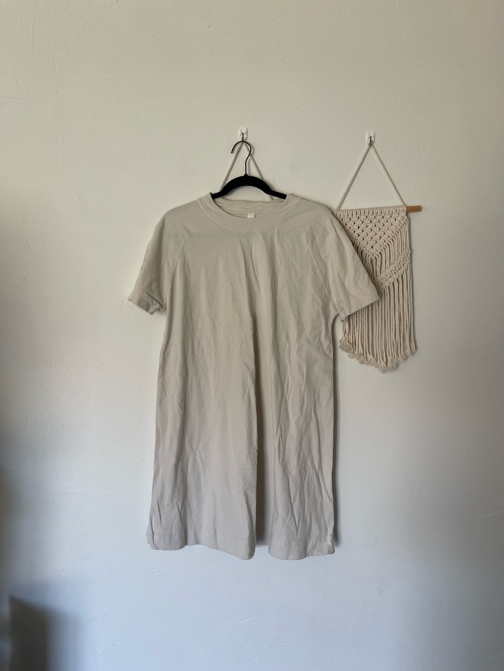 Lululemon Heavy Weight Cotton T-Shirt Dress